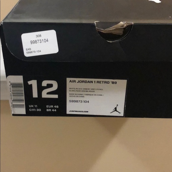 34 Jordan Shoe Box Label Labels Design Ideas 2020